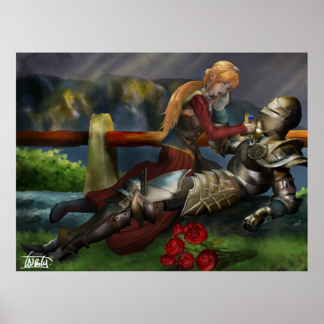 The Knight and The Princess Poster (Front)