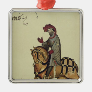 The Knight, facsimile detail from Metal Tree Decoration