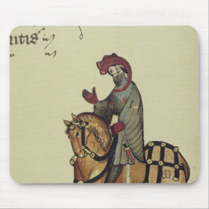 The Knight, facsimile detail from Mouse Pad