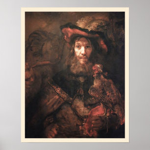 The Knight with the Falcon/St. Bavo Poster