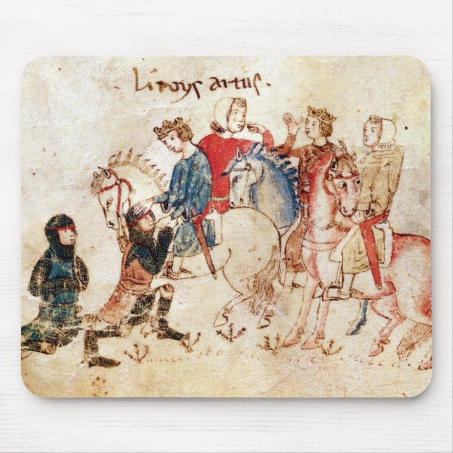 The Knights Esclabor and Arphasar Offer Mouse Pad (Front)