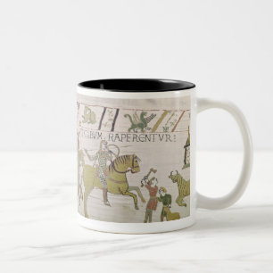 The Knights Ride to Hastings to Forage for Two-Tone Coffee Mug