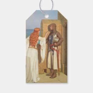 The Knight's Shadow (by Edmund Blair Leighton) Gift Tags