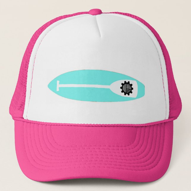 The Knitty Triathlete Trucker Hat (Front)