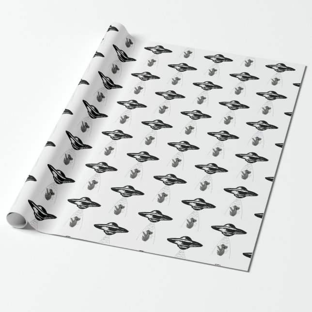 The Koala Abduction Wrapping Paper (Unrolled)