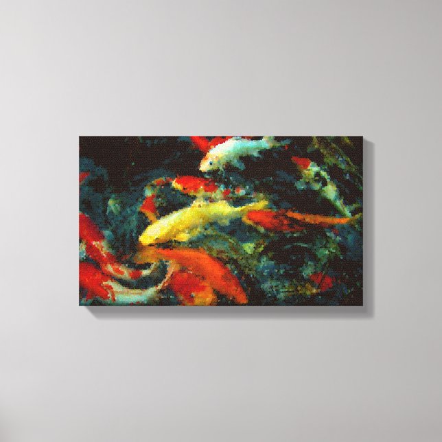 The Koi Canvas Print (Front)