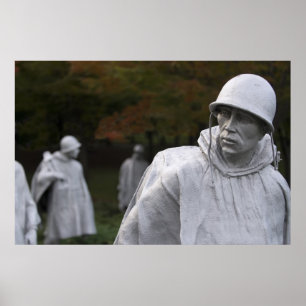 The Korean War Veterans Memorial Poster