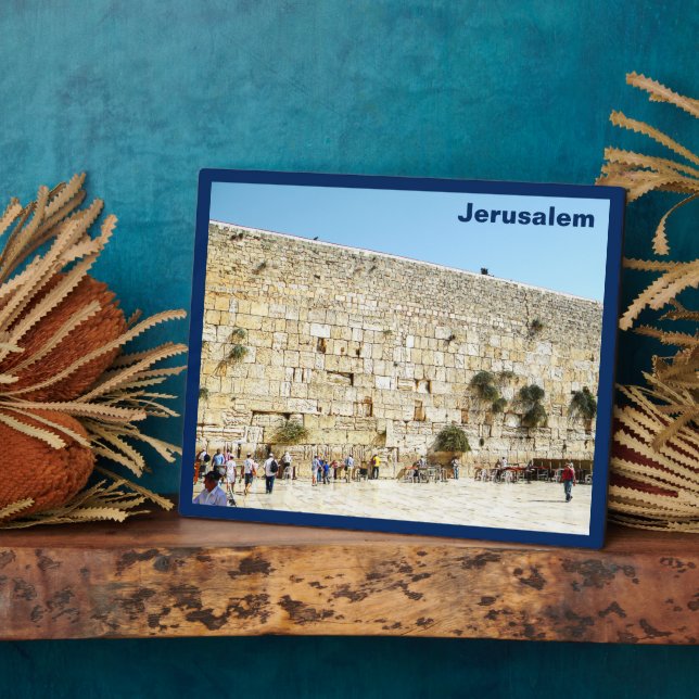 The Kotel - Western Wall Plaque (Side)