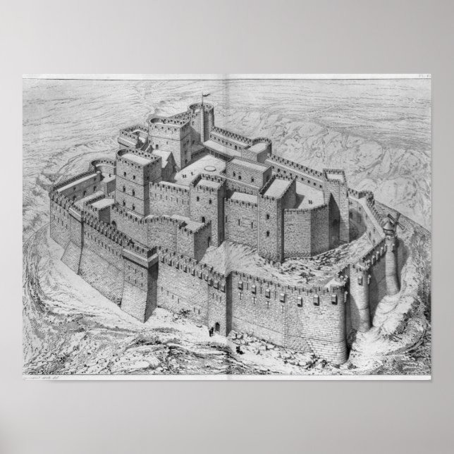 The Krak des Chevaliers, reconstruction Poster (Front)