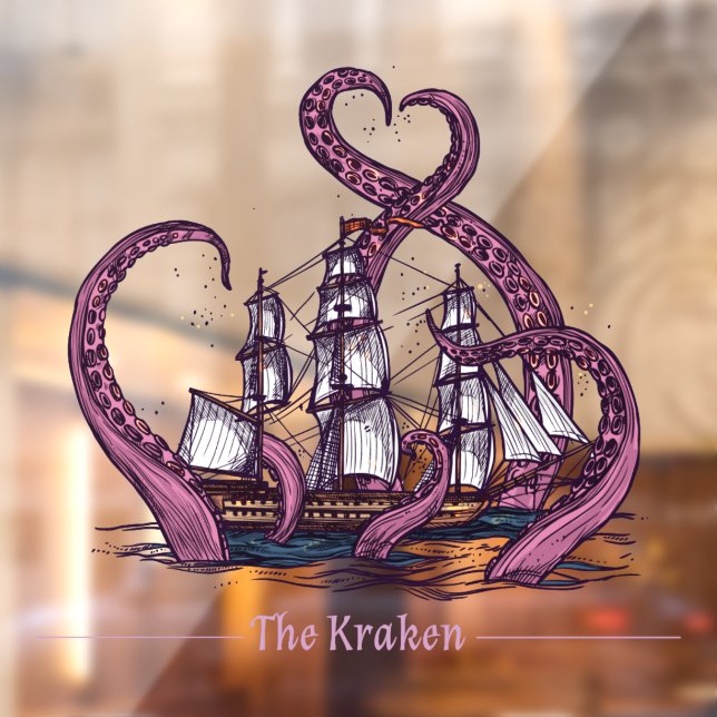 The Kraken Octopus Sailing Ship Nautical (Sheet 2)