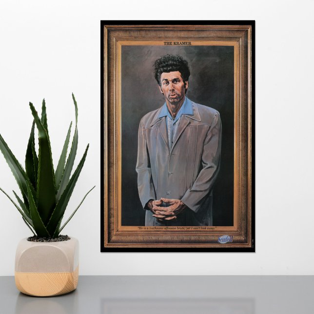 The Kramer Portrait Poster (Poster on wall)