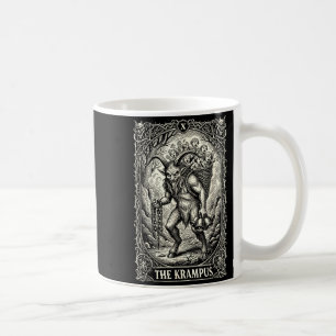 The Krampus Tarot Card Goth Witchy Black Pajamas C Coffee Mug