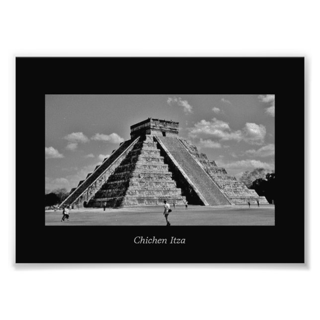 The Kukulkan Pyramid Photo Print (Front)
