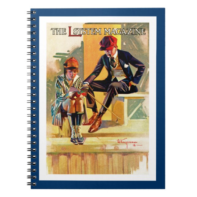 The L Sytem Magazine Spiral Notebook (Front)