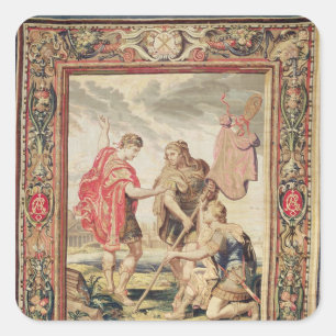 The Labarum, before 1663 Square Sticker