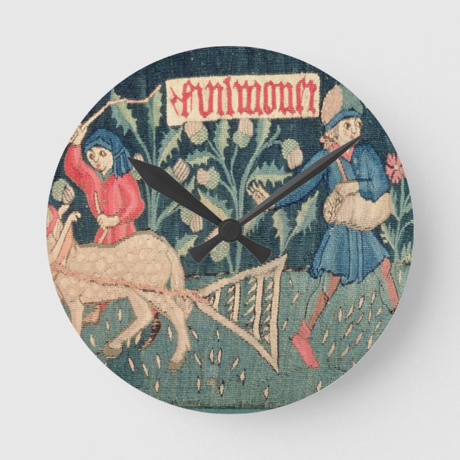 The Labors of the Months, Alsace (tapestry)		Vict Round Clock (Front)