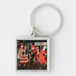 The Labours of the Months, from Alsace Key Ring