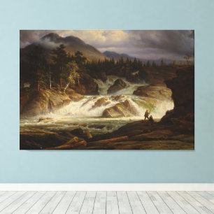 The Labro Falls Canvas Print