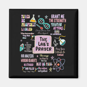The Labs Prayer Medical Laboratory Scientist Lab Magnet