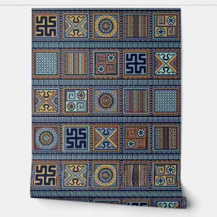 The Labyrinth of Larth: Archaic Etruscan Symbols Wallpaper