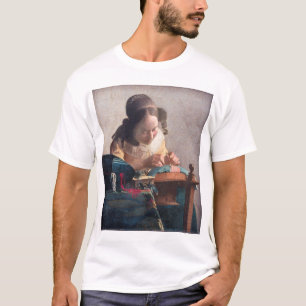 The Lacemaker, Johannes Vermeer, 1669-1670 T-Shirt