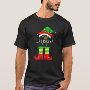 The Lacrosse Elf Christmas Family Matching Xmas T-Shirt