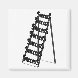 The Ladder of Success Magnet