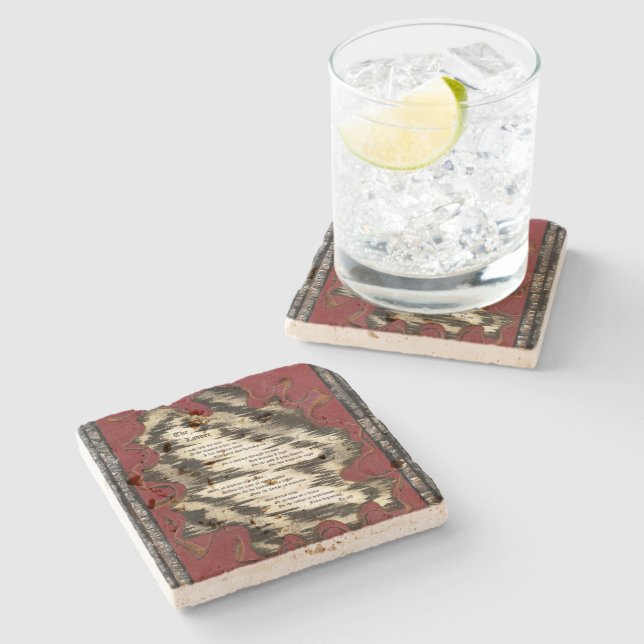 The Ladder Stone Coaster (Side)