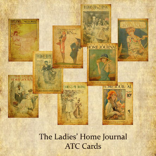 The Ladies' Home Journal Vintage ATC Cards
