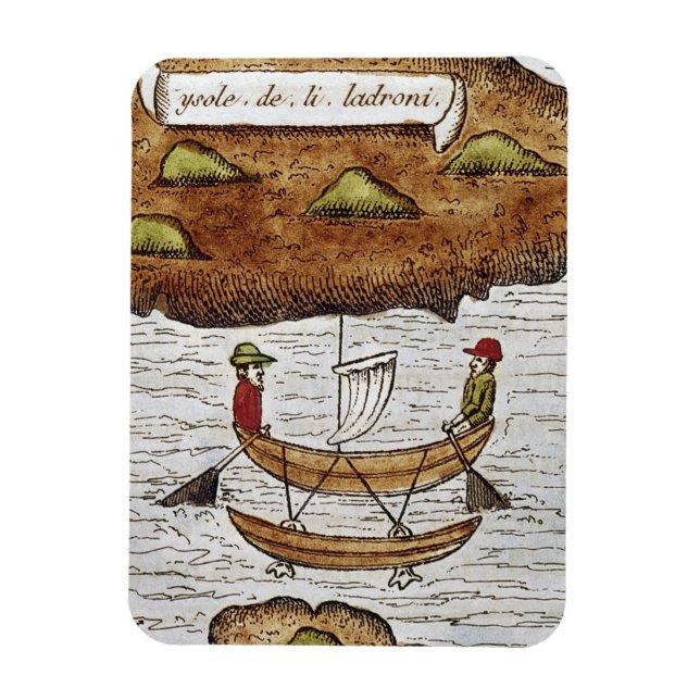 THE LADRONE ISLANDS MAGNET (Vertical)