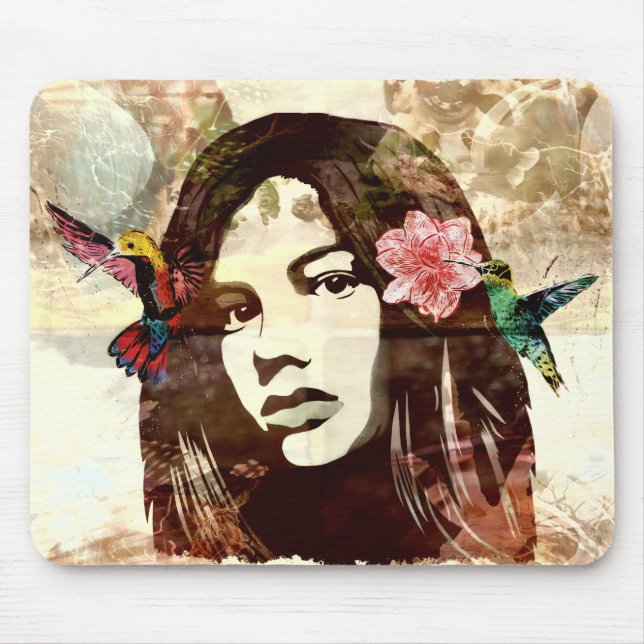 The Lady 1 Mousepad (Front)