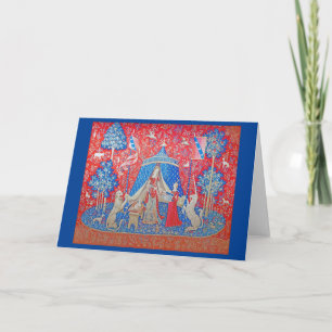 The Lady and the Unicorn / A Mon Seul Desir Card