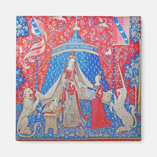 The Lady and the Unicorn / A Mon Seul Desir Magnet (Front)