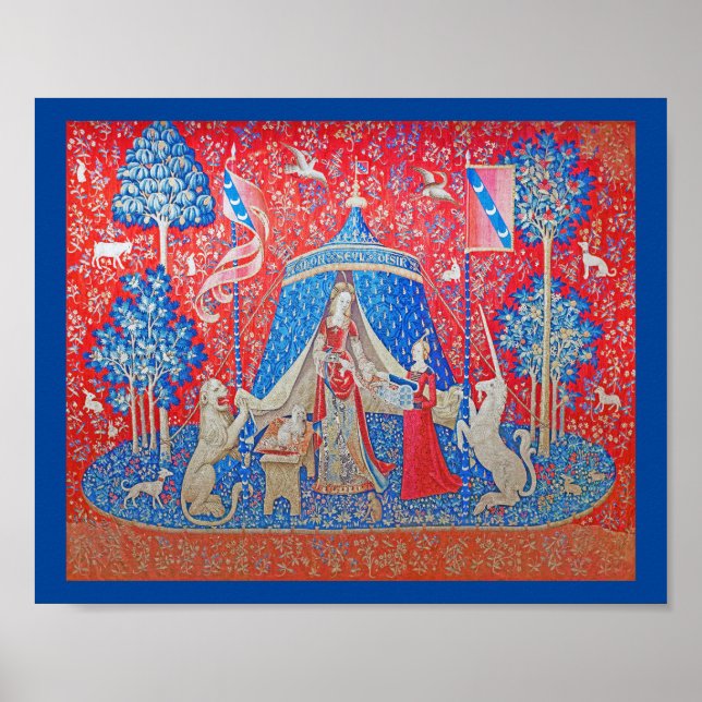 The Lady and the Unicorn / A Mon Seul Desir Poster (Front)