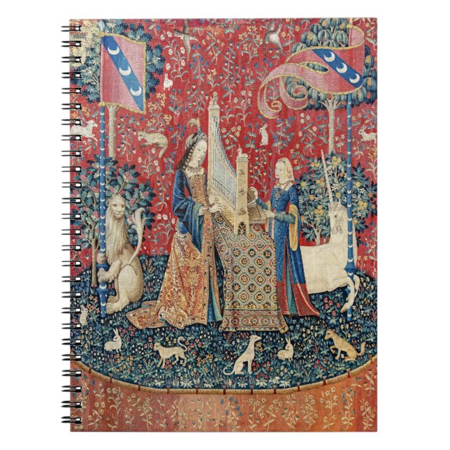 The Lady and the Unicorn, Hearing Notebook (Front)