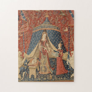 The Lady And The Unicorn Jigsaw Puzzle