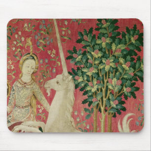 The Lady and the Unicorn: 'Sight' Mouse Pad