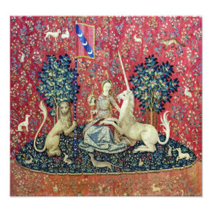 The Lady and the Unicorn, Sight Photo Print