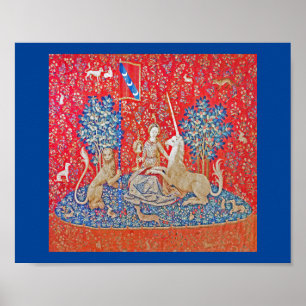 The Lady and the Unicorn / Sight Poster