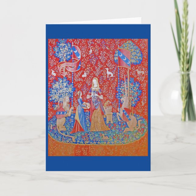 The Lady and the Unicorn / Smell Card (Front)