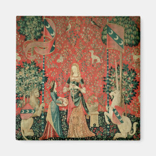 The Lady and the Unicorn: 'Smell' Magnet