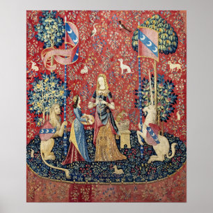 The Lady and the Unicorn, Smell Poster