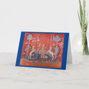 The Lady and the Unicorn / Taste Card