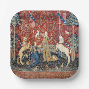 The Lady and the Unicorn, Taste Paper Plate