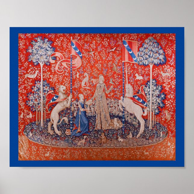 The Lady and the Unicorn / Taste Poster (Front)