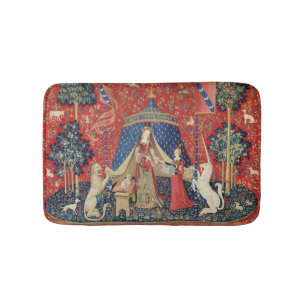 The Lady and the Unicorn: 'To my only desire' Bath Mat