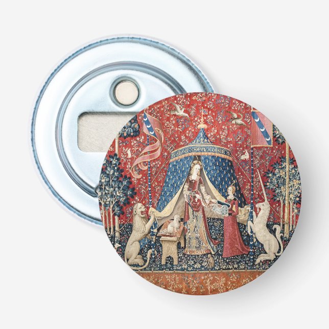 The Lady and the Unicorn, To my only desire Bottle Opener (Front)