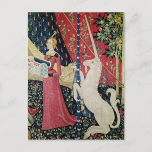 The Lady and the Unicorn: 'To my only desire' Postcard