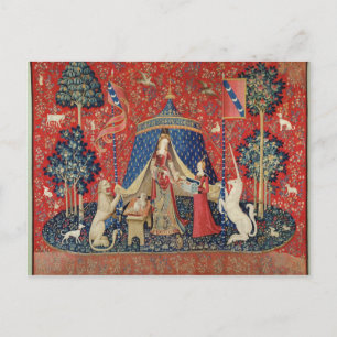 The Lady and the Unicorn: 'To my only desire' Postcard