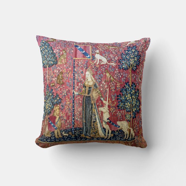 The Lady and the Unicorn, Touch Cushion (Front)